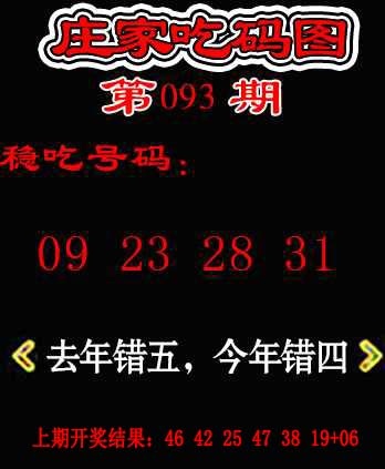 093期庄家吃码图[图]